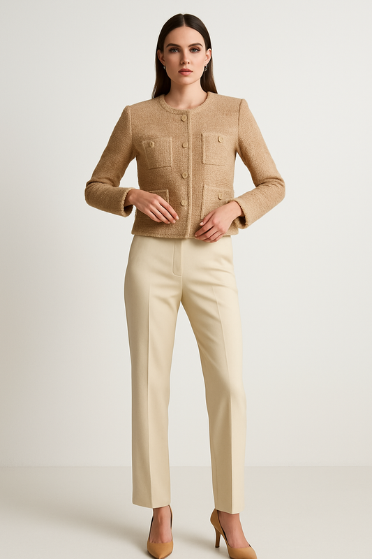 Elegante kurze Damenjacke